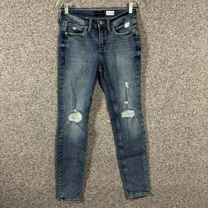 SIlver Jeans Women's Size 27/29 Suki Skinny Stretch Denim Blue Jeans